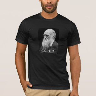 チャールズ・ダーウィン-チャックDのTシャツ Tシャツ