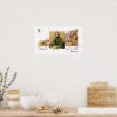 チャールズ・ダーウィン「フレンズ」ウィズダム引用文ポスター ポスター (キッチン)