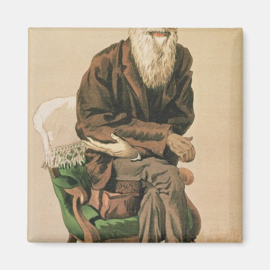 チャールズ・ダーウィン マグネット (正面)