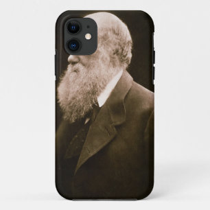 チャールズ・ダーウィン(1809-82年) (写真) iPhone 11 ケース