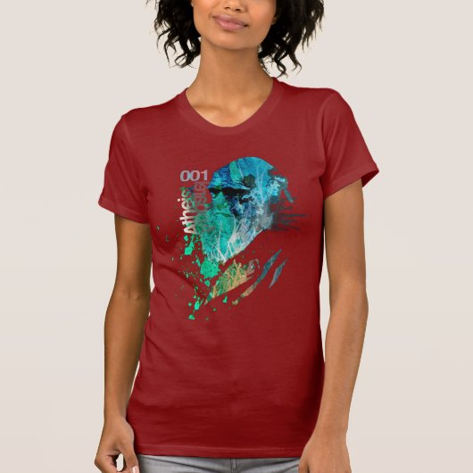 チャールズ・ダーウィン Tシャツ (正面)
