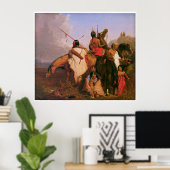 チャールズ・デアス1845年のスー族の集団 ポスター (ホームオフィス)