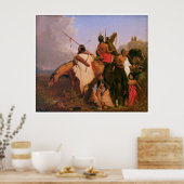 チャールズ・デアス1845年のスー族の集団 ポスター (キッチン)