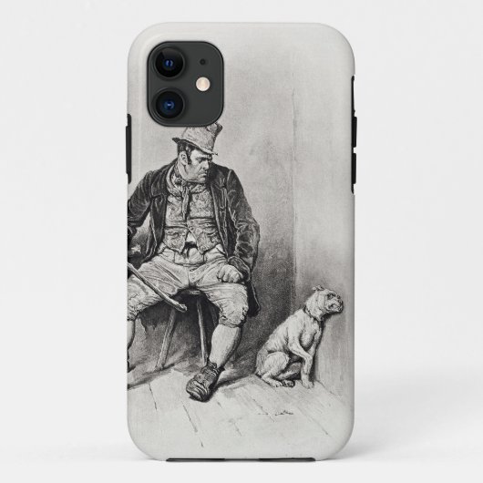 「チャールズ・ディケンズからのビルSykesおよび彼の犬、: G Case-Mate iPhoneケース (裏面)
