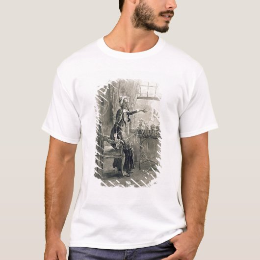 「チャールズ・ディケンズからのBetsy Trotwood夫人、: Gossi Tシャツ (正面)