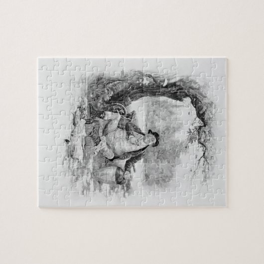 「チャールズ・ディケンズからのPickwick氏、: 約うわさ話 ジグソーパズル (横)