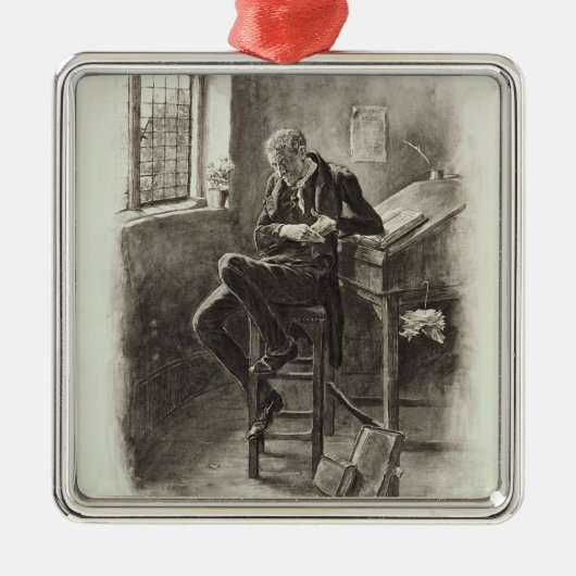 「チャールズ・ディケンズからのUriah Heep、: 約うわさ話 メタルオーナメント (正面)