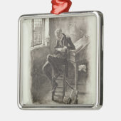 「チャールズ・ディケンズからのUriah Heep、: 約うわさ話 メタルオーナメント (左)