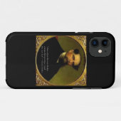 チャールズ・ディケンズと心温まる名言 iPhone 6 カバー (裏面(横))