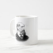 チャールズ・ディケンズの写真 コーヒーマグカップ (正面左)