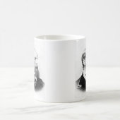 チャールズ・ディケンズの写真 コーヒーマグカップ (中央)