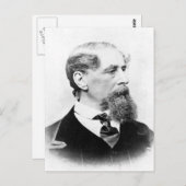 チャールズ・ディケンズの写真 ポストカード (正面/裏面)