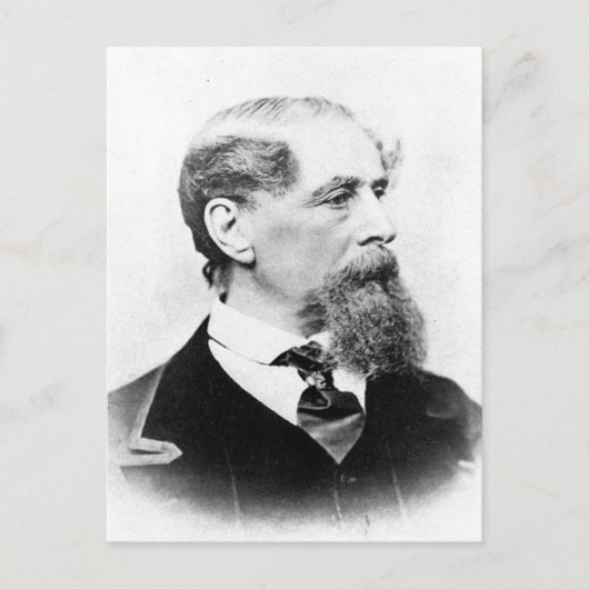 チャールズ・ディケンズの写真 ポストカード (正面)