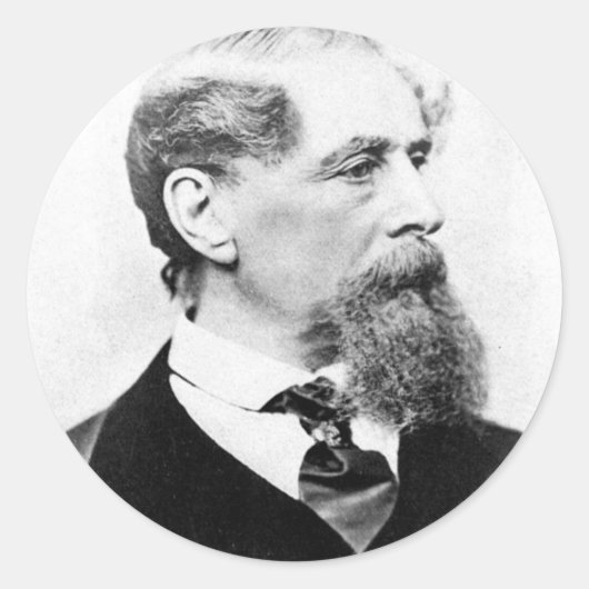 チャールズ・ディケンズの写真 ラウンドシール (正面)