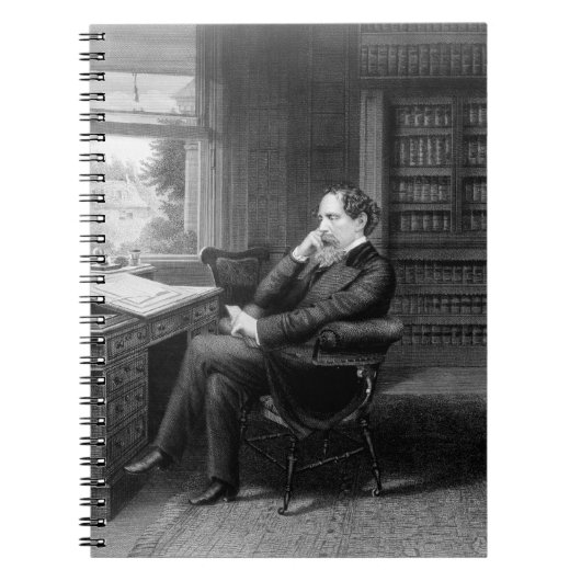 チャールズ・ディケンズの書斎で ノートブック (正面)