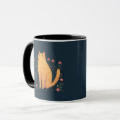 チャールズ・ディケンズの猫の引用 マグカップ (正面左)