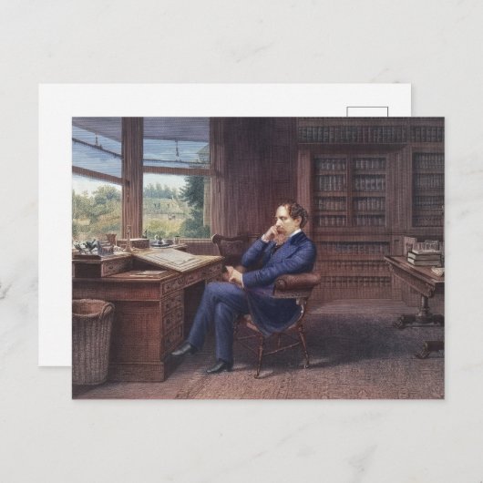 チャールズ・ディケンズ勉強 ポストカード (正面/裏面)