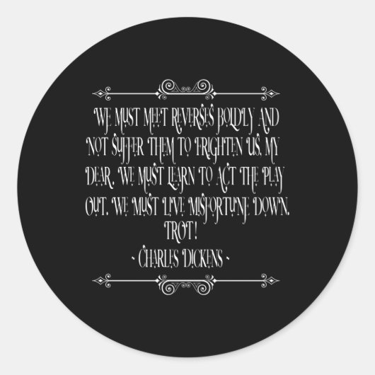 チャールズ・ディケンズ・デイビッド・コパーフィールド本の動機 ラウンドシール (正面)