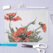 チャールズ・デマス |赤いケシ（1929年） 薄葉紙 (クラフト)