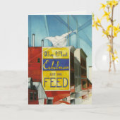 チャールズ・デムースのグリーティン絵を描グ・カード カード (黄色い花)