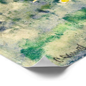 チャールズ・デムースの水仙の踊り ポスター (角)