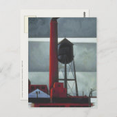 チャールズ・デムース絵画の葉書 ポストカード (正面/裏面)