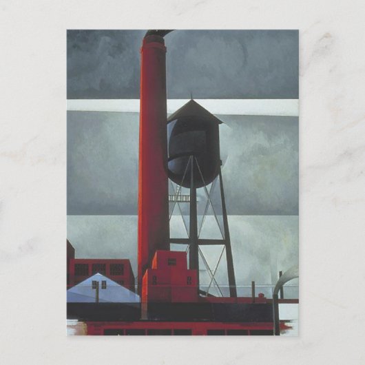 チャールズ・デムース絵画の葉書 ポストカード (正面)