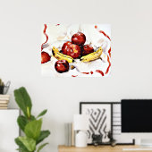 チャールズ・デムース – リンゴとバナナ ポスター (ホームオフィス)