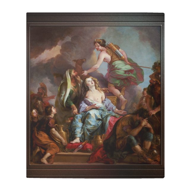 チャールズ・デ・ラ・フォスによるイフィゲニアの犠牲 メタルプリント (正面)