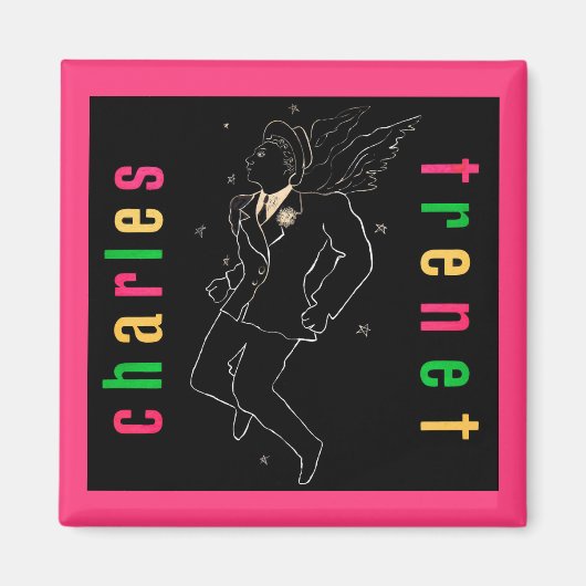 チャールズ・トレネット マグネット (正面)