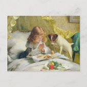 チャールズ・バートン・バーバーによる「サスペンス」 ポストカード (正面)