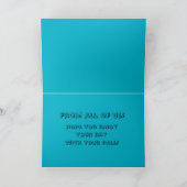 チャールズ・パール「ハッピーB・デイ」カード カード (内部)