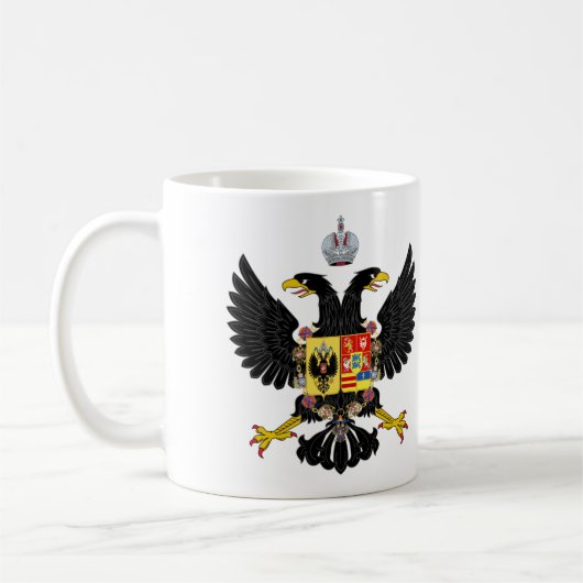 チャールズ・ピーター・ウルリッヒ・ホルスタイン・ゴットのコート コーヒーマグカップ (左)