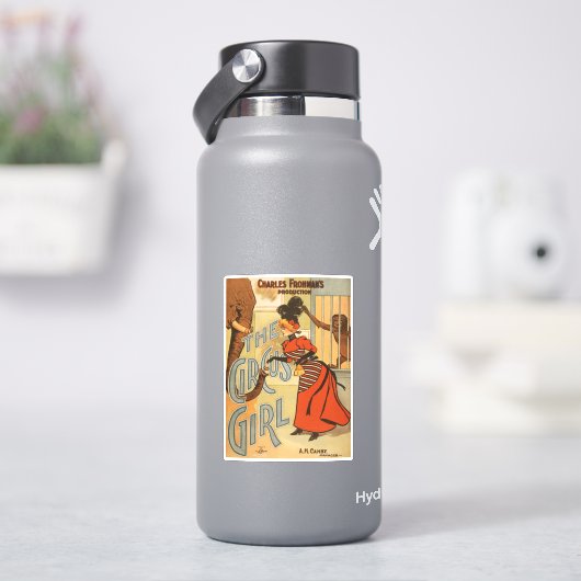 チャールズ・フローマンのプロデュース、サーカス・ガール2 シール (HydroFlask)
