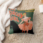 チャールズ・フローマンのプロデュース、サーカス・ガール3 クッション (ブランケット)