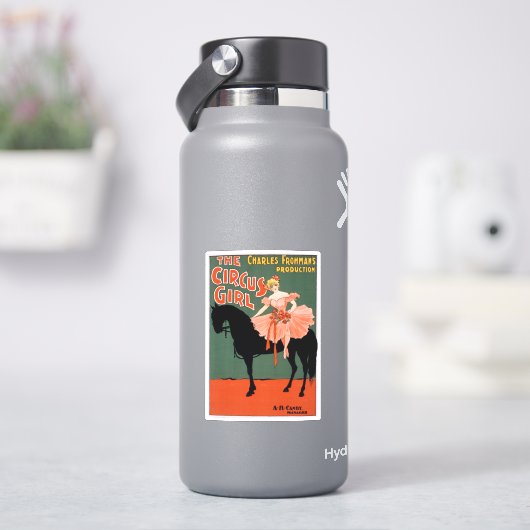 チャールズ・フローマンのプロデュース、サーカス・ガール3 シール (HydroFlask)