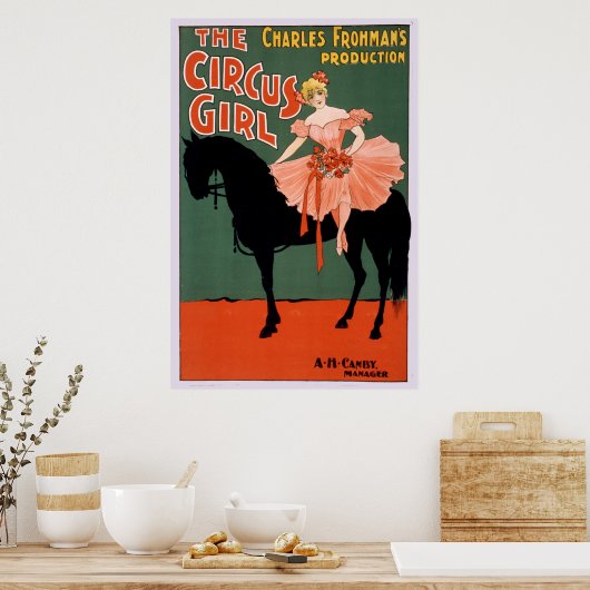 チャールズ・フローマンのプロデュース、サーカス・ガール3 ポスター (キッチン)