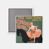 チャールズ・フローマンのプロデュース、サーカス・ガール3 マグネット (正面/裏面)