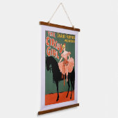 チャールズ・フローマンのプロデュース、サーカス・ガール3 吊り下げ型タペストリー (傾斜あり)