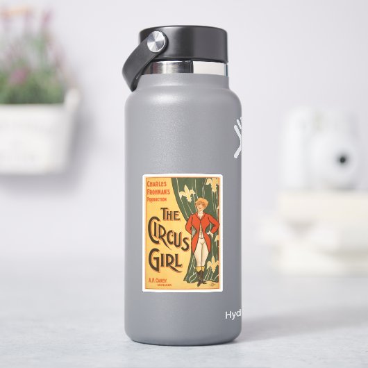 チャールズ・フローマンのプロデュース、サーカス・ガール シール (HydroFlask)