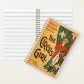 チャールズ・フローマンのプロデュース、サーカス・ガール ノートブック (内側)