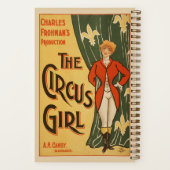 チャールズ・フローマンのプロデュース、サーカス・ガール ノートブック (裏面)
