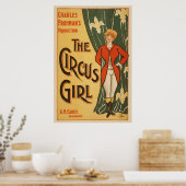 チャールズ・フローマンのプロデュース、サーカス・ガール ポスター (キッチン)
