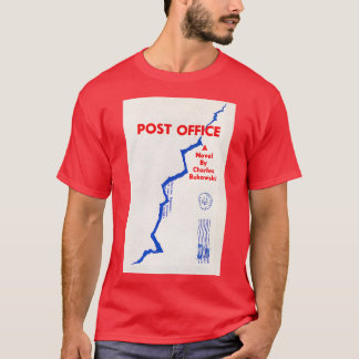 チャールズ・ブコフスキー郵便局 Tシャツ