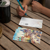 チャールズ・ブリッジ プラハ チェコ共和国 ポストカード