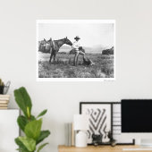 チャールズ・ベルデンと馬とスカル。 ポスター (ホームオフィス)