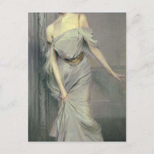 チャールズ・マックス夫人， 1896 ポストカード (正面)