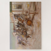 チャールズ・マリオン・ラッセルにノックすることなく ジグソーパズル (縦)