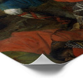 チャールズ・マルテルが勝利したポワティエの戦い ポスター (角)