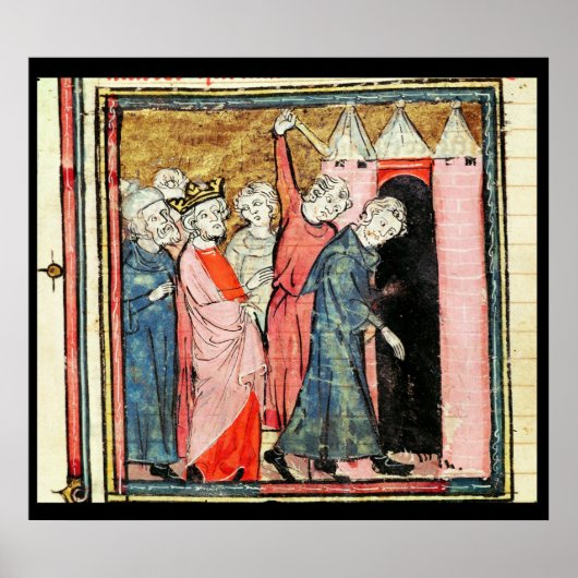 チャールズ・マルテルは処罰の面倒を見る ポスター (正面)